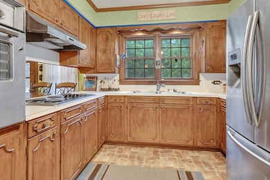 Kitchen with Stainless Steel Appliances