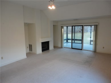 Living Room with Fireplace