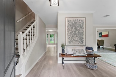 Inviting foyer greets you and your guests.