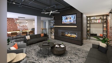 Club Lounge Rendering