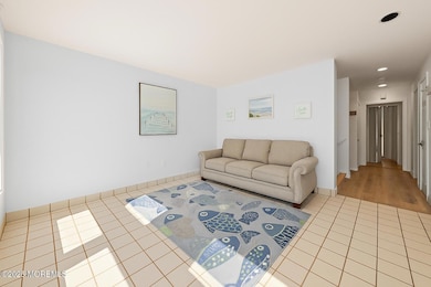 Coastal-Inspired Living Room with Artwor