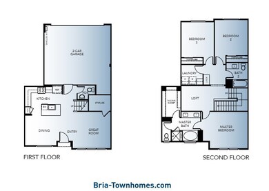 Bria by Melia Homes in Garden Grove Residence 2 Floorplan