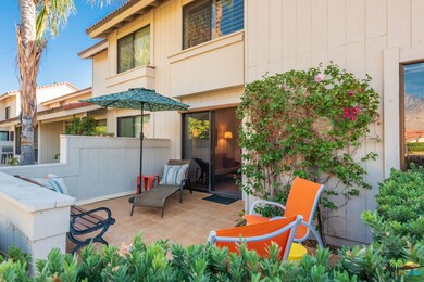 Rear patio with great mountain views!