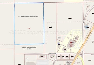43 acres