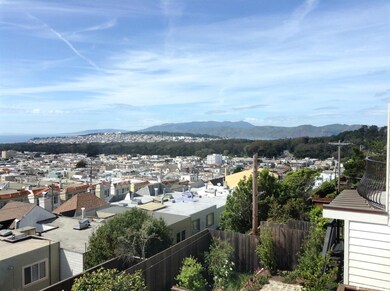 Exceptional ocean and Golden Gate Park views from 