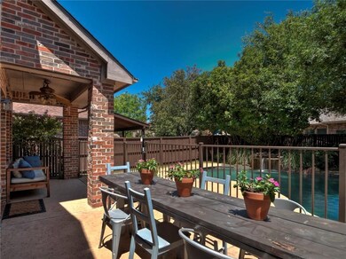Privacy from every view & new iron fencing around 