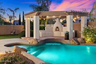 Cozy Outdoor Fireplace!