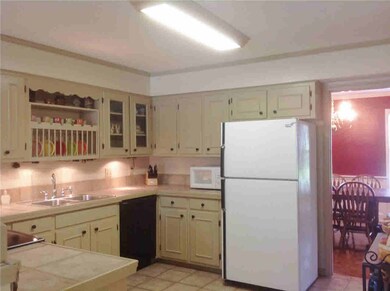 Spacious open kitchen.