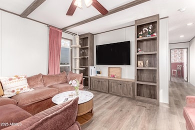 Built in bookshelves