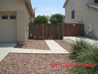 Front  yard  View of RV/ double gate