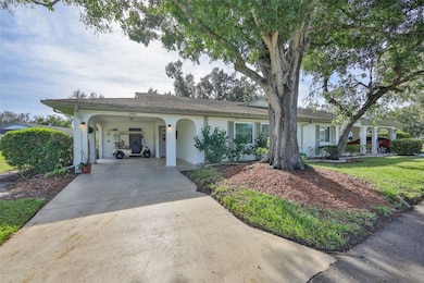 Golf cart and Car Parking within the carport