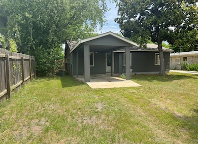 Back of property featuring a patio