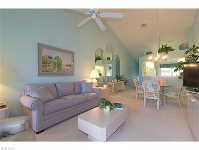 Soaring cathedral ceilings give it that spacious f