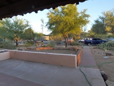 View from the front door
