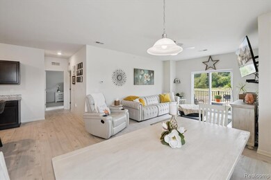 Spacious open floor plan.