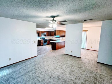 3430 Garrett east duplex living room