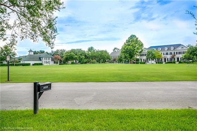 Unobstructed front view facing West
