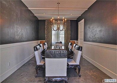 Spacious formal dining room with attached butler's