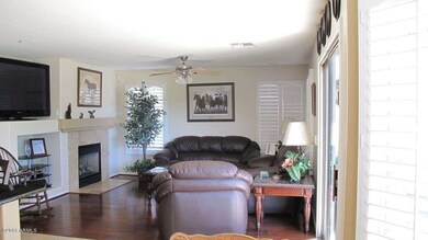 DEN AND FIREPLACE