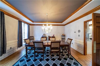 Formal Dining Room with Hardwood Floor, Picture Fr
