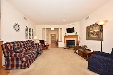 View from Living Room to Foyer