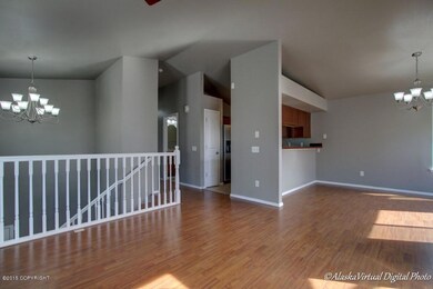 Living Room Open To Dining Area