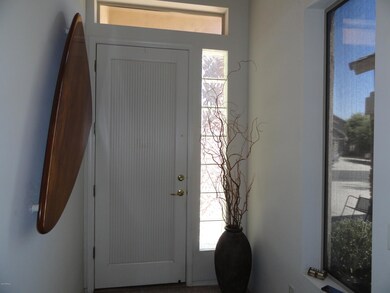 Glass Block at Foyer