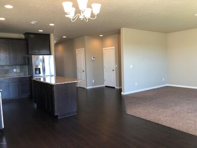 Dining room, living room, Kitchen