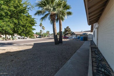 East Side of home