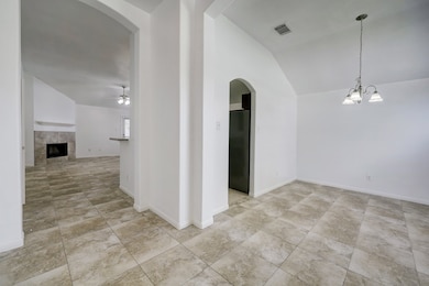 Formal dining area