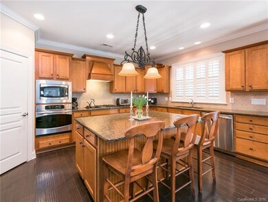Kitchen center island and pantry