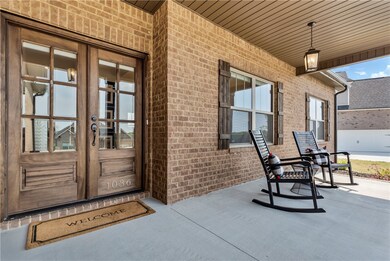 Rocking chair front porch with lovely views!