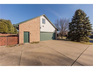 Side view and driveway