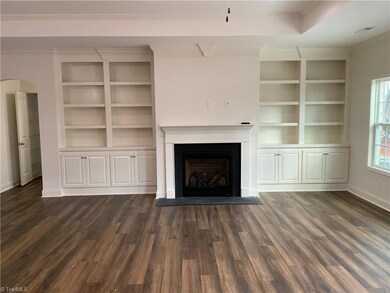 Great Room with opt. built-in cabinets