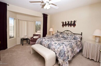 Master Bedroom With Bay Window