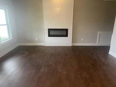 Family room w/ Electric Fireplace