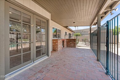 Back patio