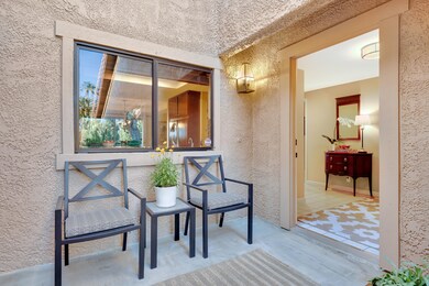 Front door entry area
