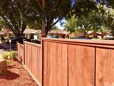 Custom fence on the side.