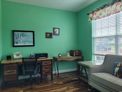 Office area featuring a wealth of natural light an