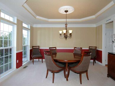 Dining Room. The elegant dining room is enhanced b