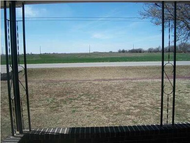 View from front covered porch.
