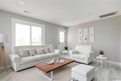 Living Room Virtually Staged