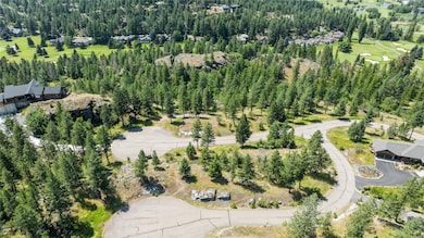 Aerial view of the property