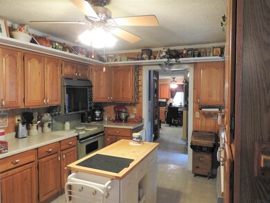 Kitchen with island