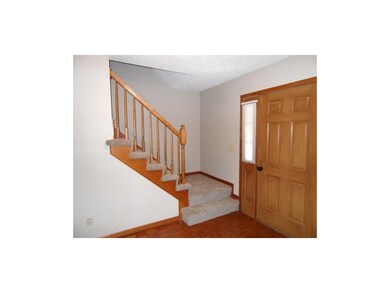 Foyer is open and inviting