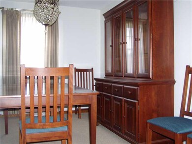Dining Room. Formal dining opens to kitchen and li