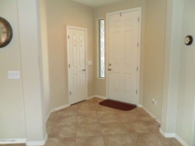 Inside front entry