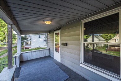 View of patio featuring covered porch