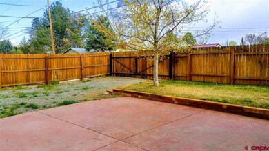 Privacy Fenced Back Yard